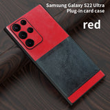 Slim Fit Leather Card Slots Case for Samsung