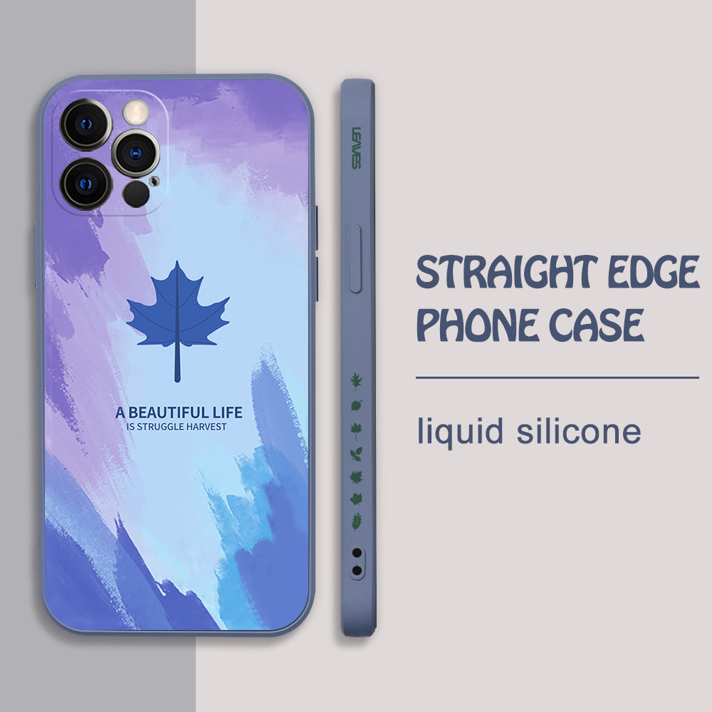 Maple Leaf Liquid Silicone For Samsung Galaxy