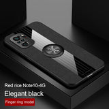 Silicone Frame Magnetic Ring Holder Case For Xiaomi.