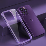 Shockproof Transparent Soft Case For iPhone