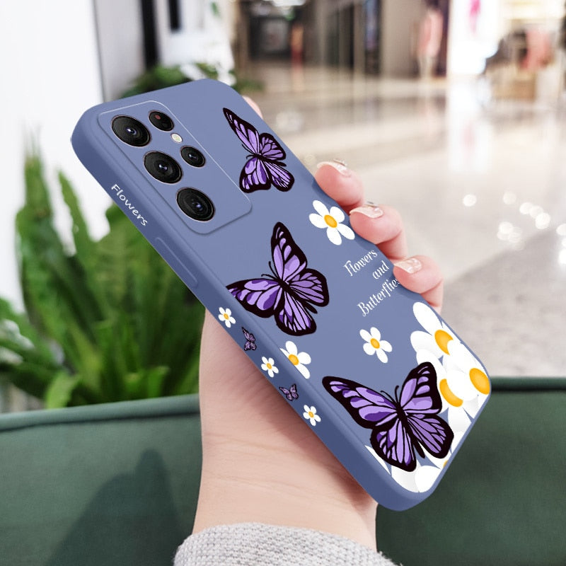 Garden Butterflies Phone Case For Samsung Galaxy