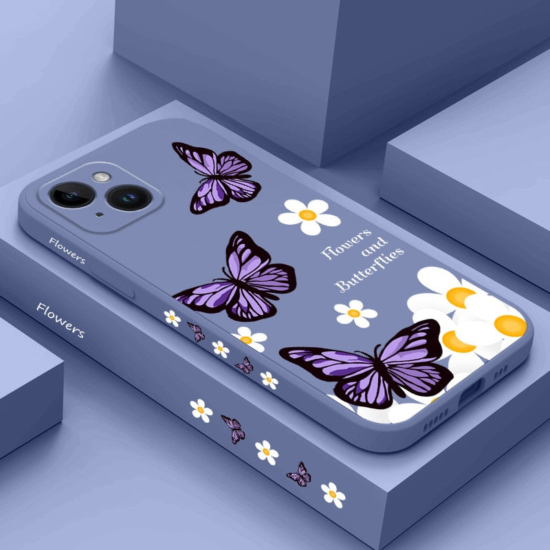 Garden Butterflies Phone Case For iPhone