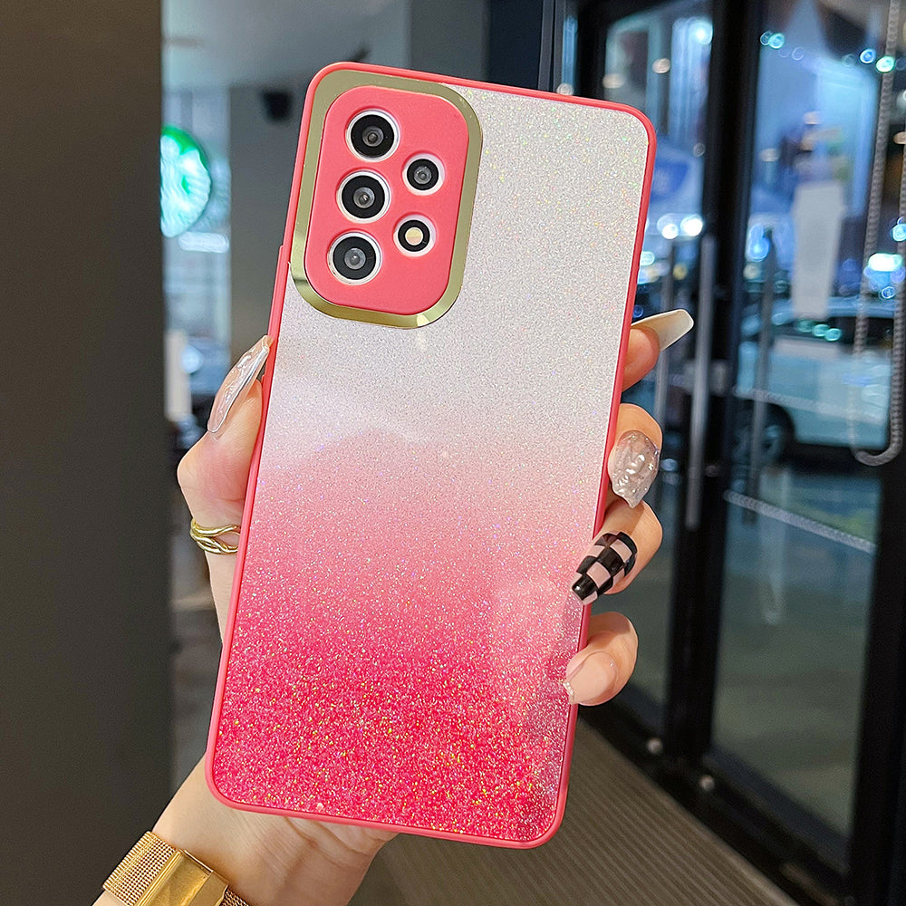 Gradient Glitter Bling Phone Case For Samsung