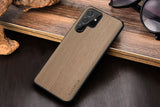 Vintage Wood Pattern PU Leather Case for Samsung Galaxy