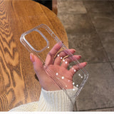 Transparent Soft Acrylic Phone Case For iPhone