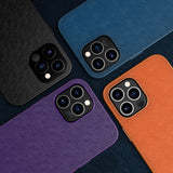 PU Leather Shockproof Soft Case for iPhone