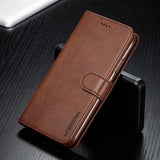 PU Leather Wallet Flip Case for iPhone