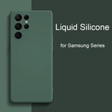 Liquid Silicone Soft Case For Samsung Galaxy