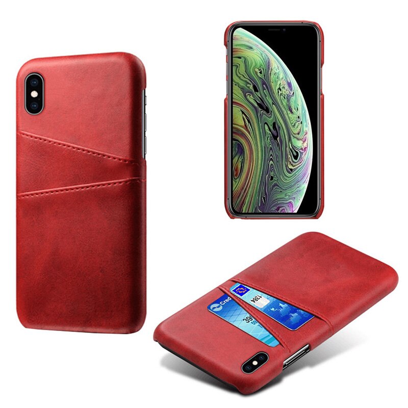 Card Holder Soft Phone Case for iPhone