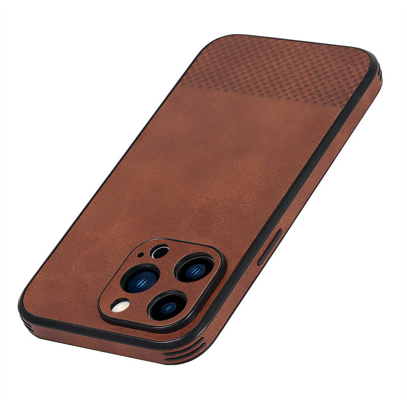 Full Protective Leather Case For iPhone