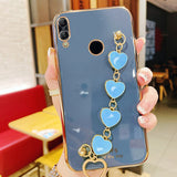 Luxury Heart Bracelet Holder Cases For Huawei