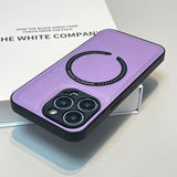 Magsafe Compatible PU Leather Case for iPhone