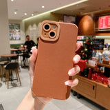 Matte Soft Silicone Phone case For iPhone