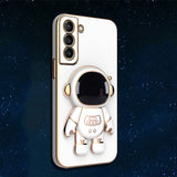 Plating Astronaut Stand Holder Case for Samsung