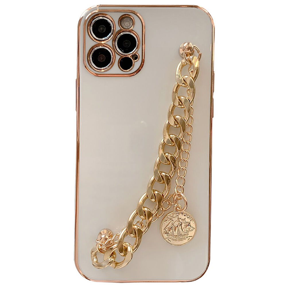 Metal Bracelet Chain Soft Case for iPhone