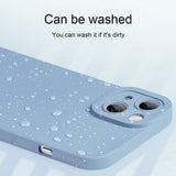 Soft Matte Liquid Silicone Case for iPhone