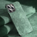 Shockproof PU Leather Case For iPhone