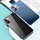 Transparent Silicone Square Case For iPhone