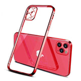 Luxury Square Silicone Phone Case For iPhone