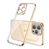 Luxury Square Silicone Phone Case For iPhone
