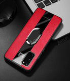 Magnetic Car Holder Leather Phone Case For Huawei.
