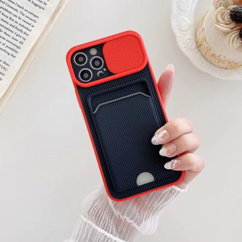 Camera Lens Protection Silicone Phone Case For iPhone