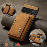 2 in 1 Detachable Leather Wallet Case For Google Pixel