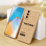 Cork Cooling Wooden Silicone Case For Samsung