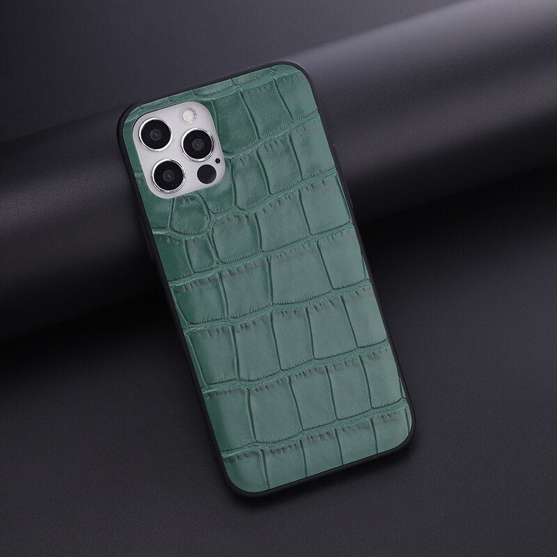 Retro Classical PU Leather Phone Case for iPhone