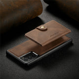 2 in 1 Magnetic Wallet Leather Case For Samsung