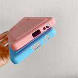 Silicone Wallet Card Holder Phone Case For Xiaomi Redmi