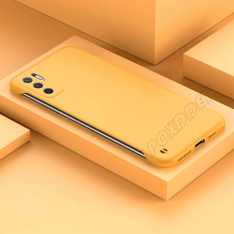 Slim Matte Frameless Solid Case For Xiaomi.