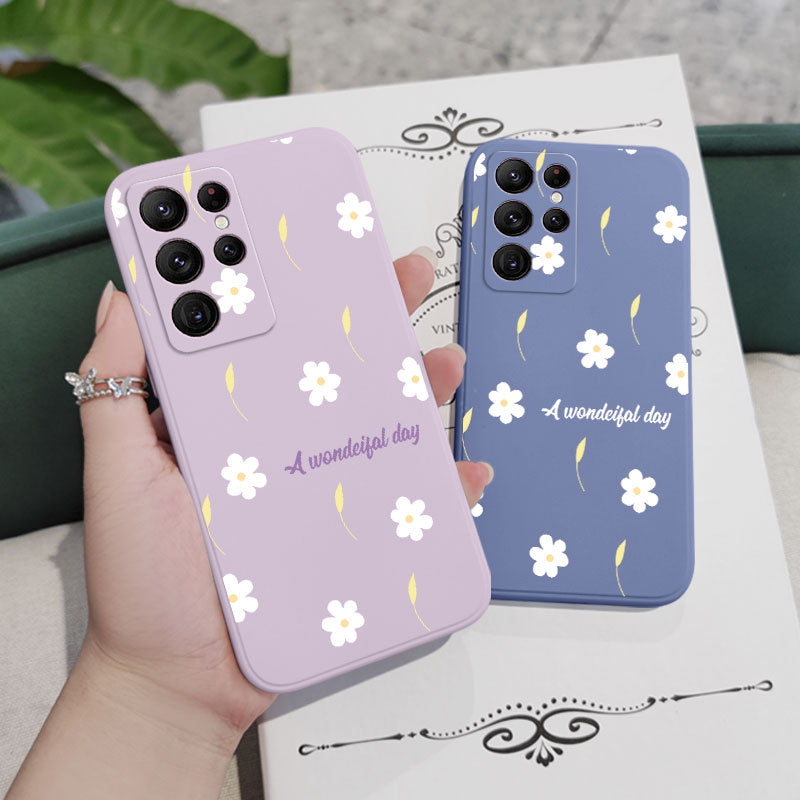 "A Wonderful Day" Silicone Case for Samsung