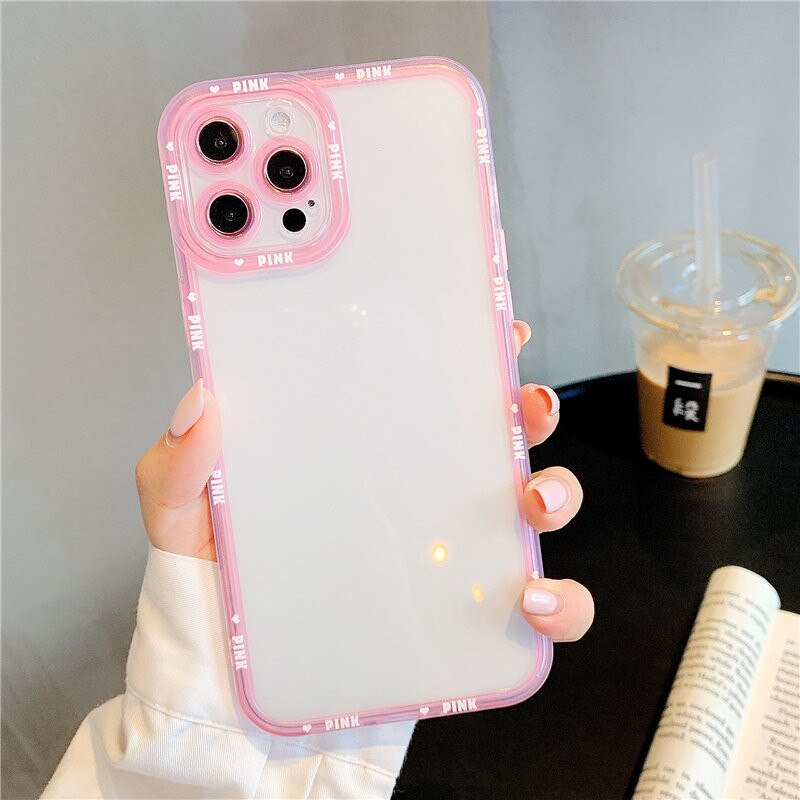 Solid Color Camera Protection Phone Case For iPhone