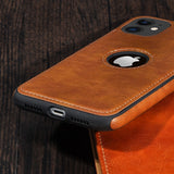 Vintage Style Leather Case For iPhone