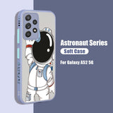 Space Astronaut Matte Case For Samsung Galaxy