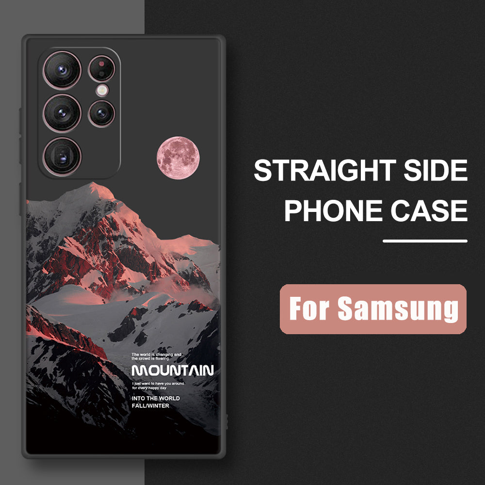 Snow Mountain Silicone Case For Samsung