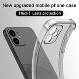 Thick Shockproof Lens Protection Case For iPhone