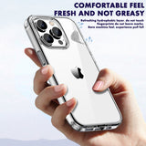 Transparent Thick Hard PC Shockproof Case For iPhone