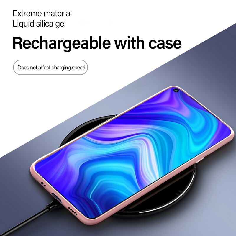 Ultra-thin Cute Liquid Silicone Case For Xiaomi