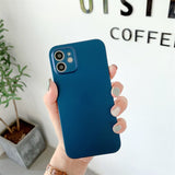 Ultra-thin Matte Clear Hard Case For iPhone