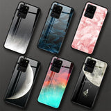 Starry Universe Tempered Glass Case For Samsung