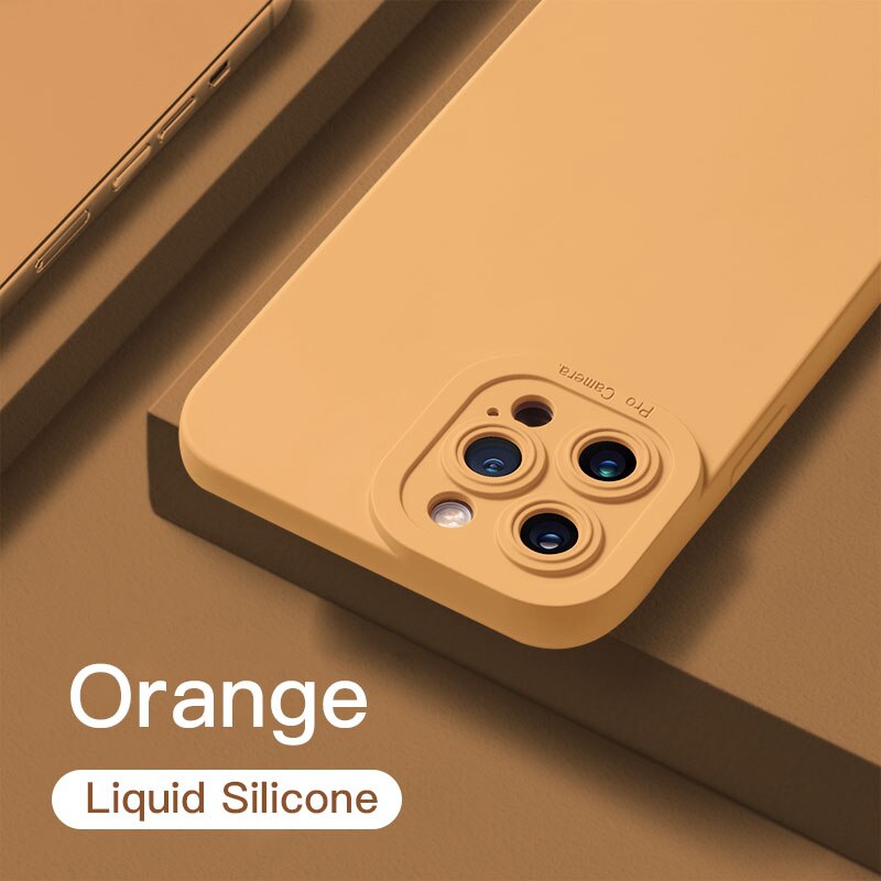 Liquid Silicone Phone Case For iPhone