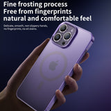Frosted Glass Wireless Charging Case For iPhone